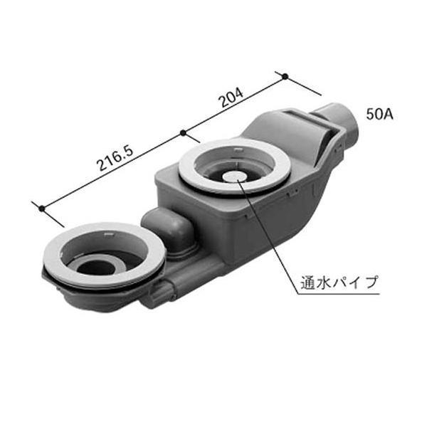 LIXIL（INAX）　排水トラップ ユニットバス用　【品番：TP-41-M】_1