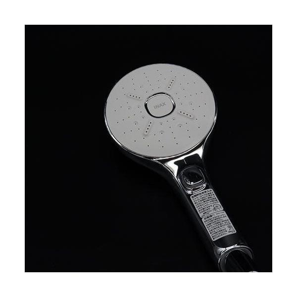 LIXIL（INAX） スイッチ付エコアクアシャワーSPA メタル調、ホワイト