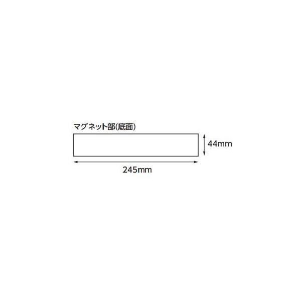 シンワ測定 ハンドマグネット C 着脱式 キャスター付 【品番：73556