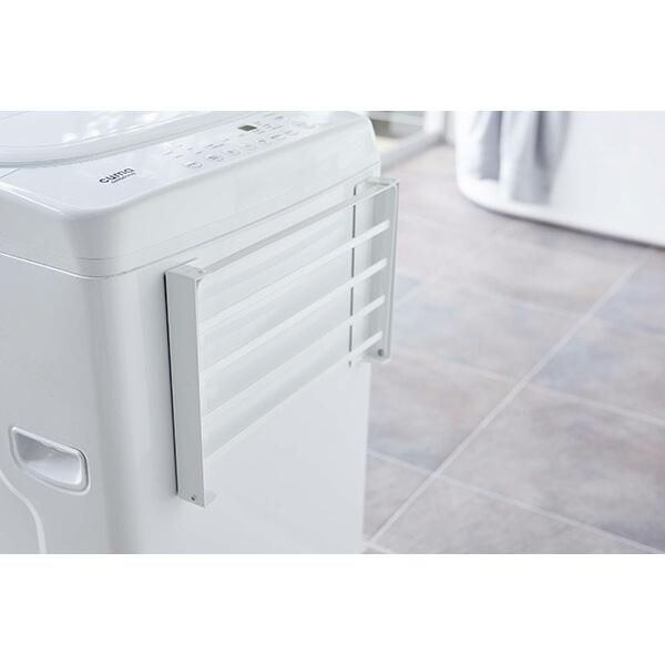 山崎実業 洗濯機横マグネット折り畳み棚 タワー ホワイト 4903208050968 【品番：05096】 |  | 03