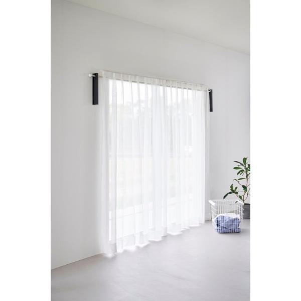 山崎実業　ウォール折り畳み物干し竿ホルダー タワー 2個組 石こうボード壁対応 ブラック 4903208019224　【品番：01922】 |  | 04