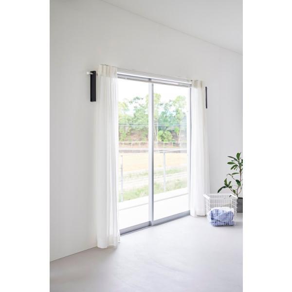 山崎実業　ウォール折り畳み物干し竿ホルダー タワー 2個組 石こうボード壁対応 ブラック 4903208019224　【品番：01922】 |  | 06