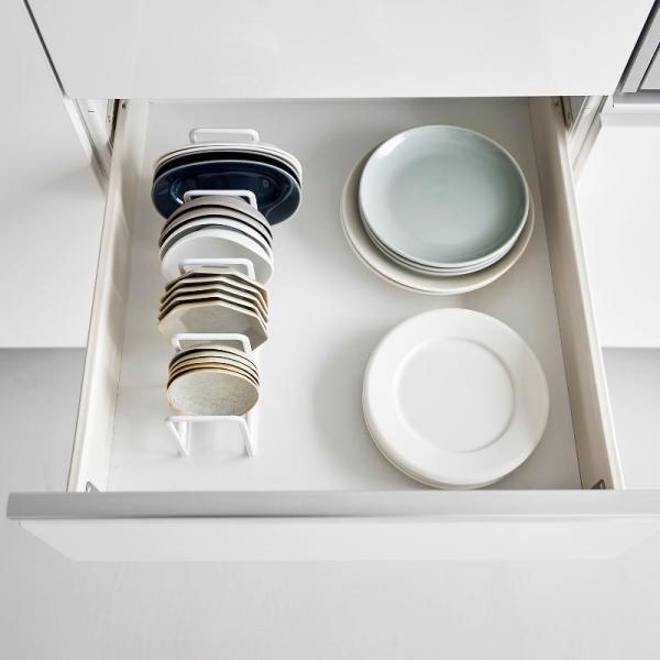 山崎実業　豆皿収納ラック タワー ホワイト 4903208013956　【品番：01395】 |  | 12