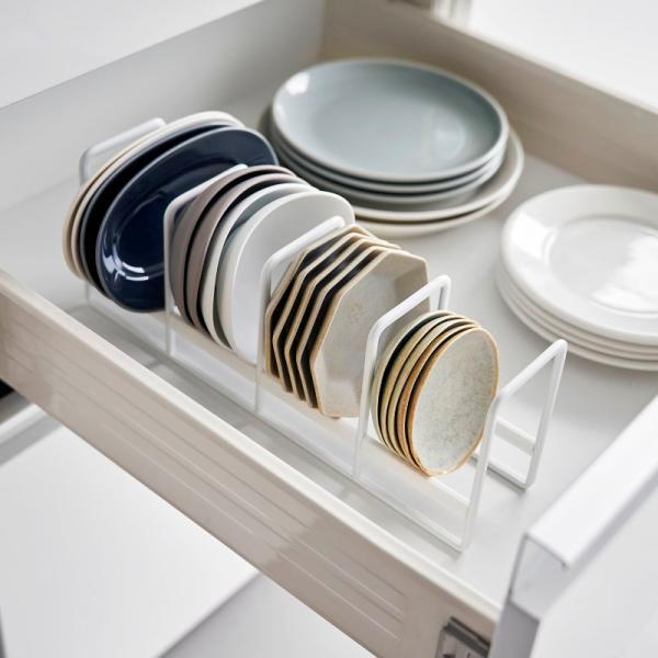 山崎実業　豆皿収納ラック タワー ホワイト 4903208013956　【品番：01395】 |  | 13