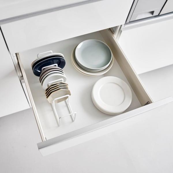 山崎実業　豆皿収納ラック タワー ホワイト 4903208013956　【品番：01395】 |  | 14