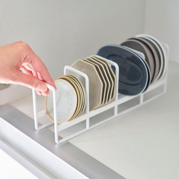 山崎実業　豆皿収納ラック タワー ホワイト 4903208013956　【品番：01395】 |  | 09