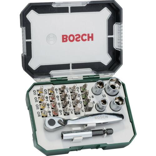 ボッシュ ドライバービット＆ミニラチェットセット 26pcs 【品番
