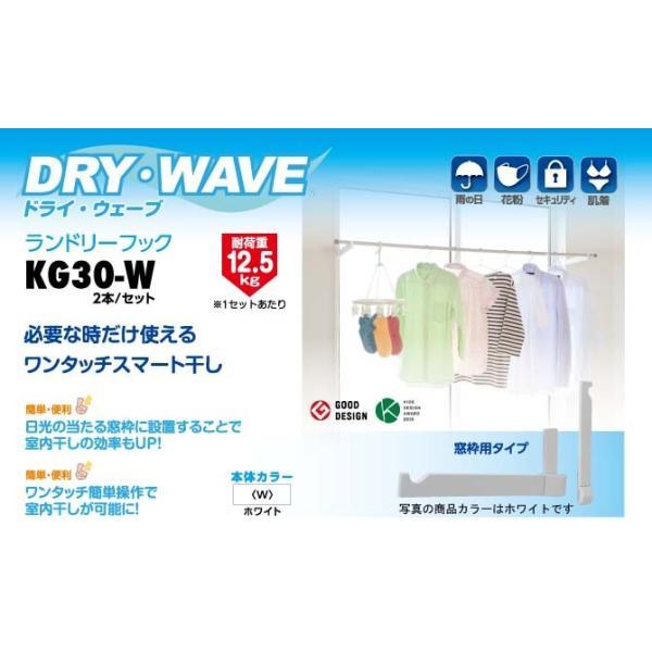 タカラ産業 DRY・WAVE（ドライ・ウェーブ） ランドリーフック（窓枠用