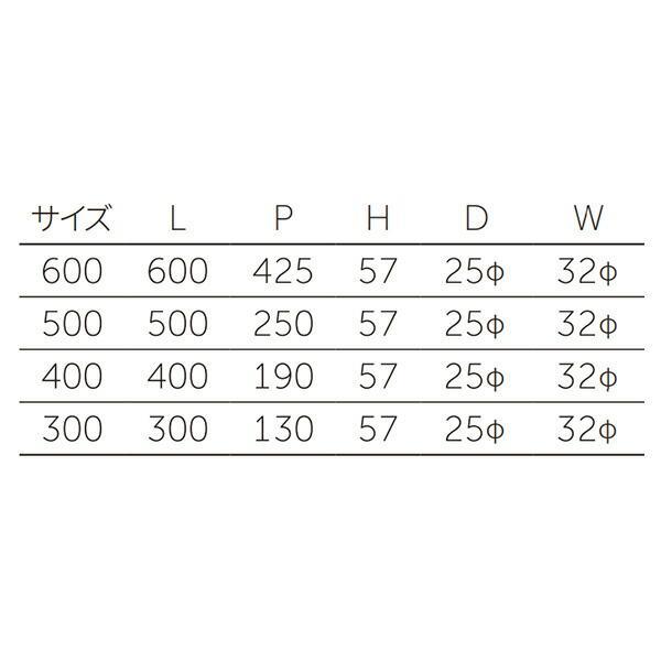 MARUKI　シラキウッド丸棒座付取手（25φ） 寸法500　【2個】　【品番：W-49】_2