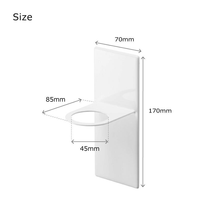 tower 山崎実業 マグネットディスペンサーホルダー タワー 泡タイプ