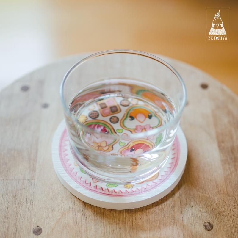 珪藻土コースター｜インコ オカメインコ セキセイインコ 文鳥 張り付かない 吸水性 |  | 05