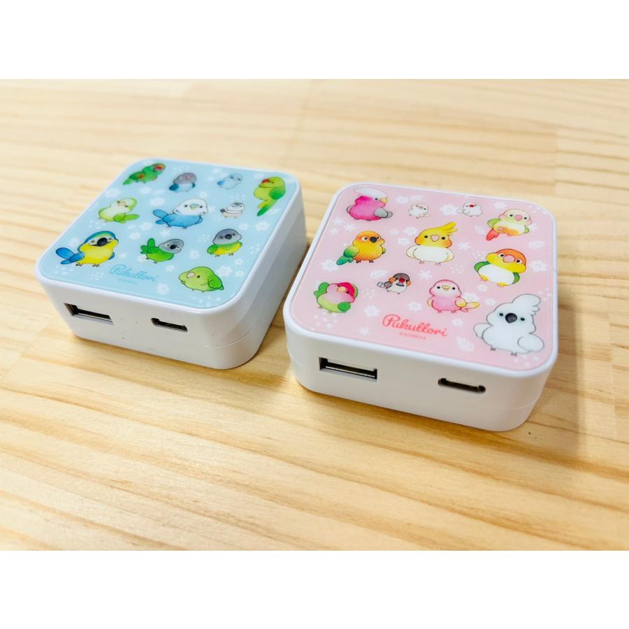 ACアダプター 充電器 コンセント インコ 小鳥 かわいい |  | 06