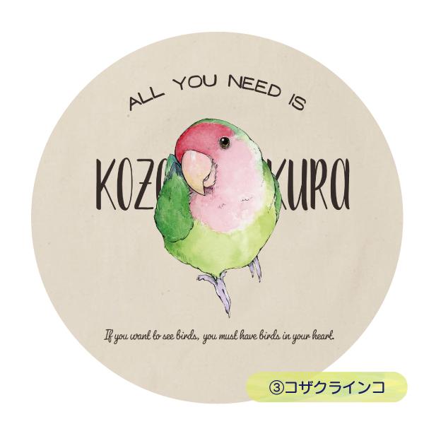大きめマチのBIGサイズ 推し鳥トート オカメインコ セキセイインコ 文鳥 コザクラインコ ホリデートート コットントート 鳥 可愛い かわいい |  | 03