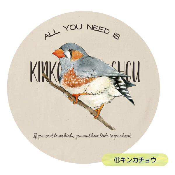 大きめマチのBIGサイズ  推し鳥 トート 第二弾 サザナミインコ キンカチョウ マメルリハ ヨウム ホリデートート コットントート エコバッグ  鳥 可愛い かわいい |  | 06