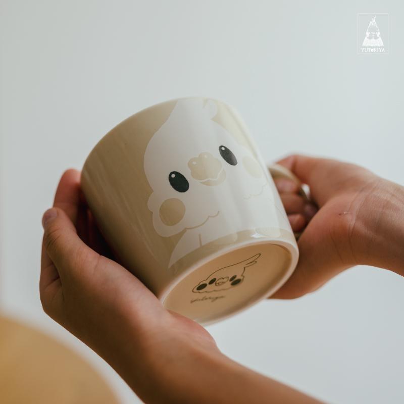 マグカップ ゆとり屋 電子レンジ可 食洗器可 カフェ インコ 鳥 可愛い かわいい |  | 15