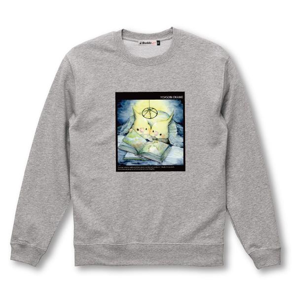 YOASOBI スウェット トレーナー YOASOBIオカメ オカメインコ 男女兼用 ユニセックス
