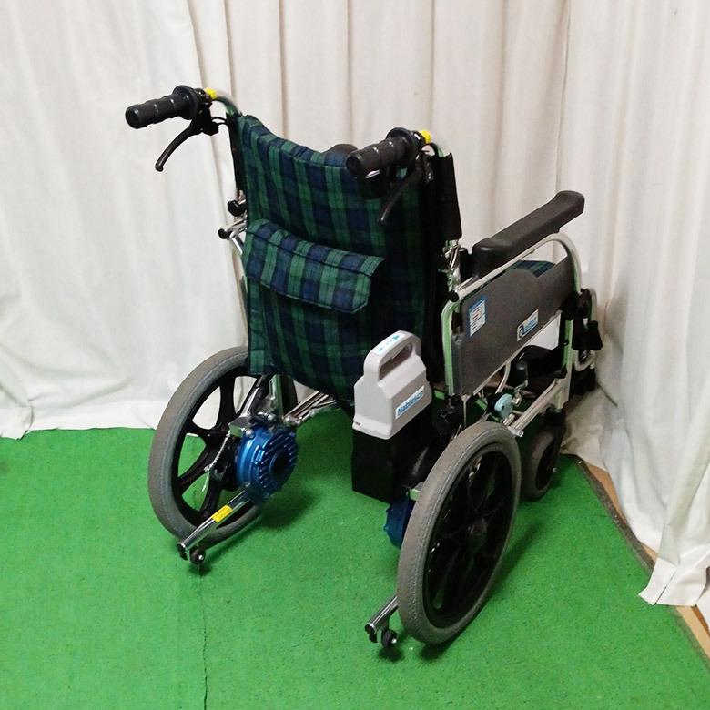 中古 電動車椅子 Aランク ナブテスコ ハイパー型アシストホイール NAW