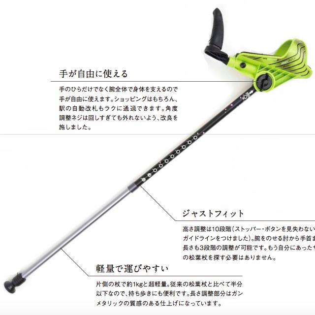 中古 杖 Aランク品 ジーニアスインターナショナル スマートクラッチ