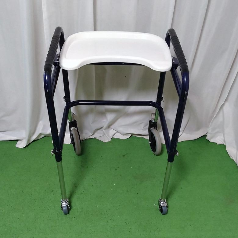 中古 固定式 歩行器 Aランク 星光医療器 アルコーキューブC キャスター 