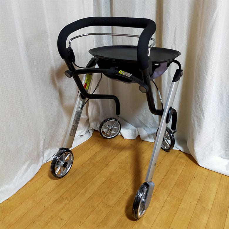 中古 室内用 歩行器 Aランク 竹虎ヒューマンケア レッツゴーミニ 歩行
