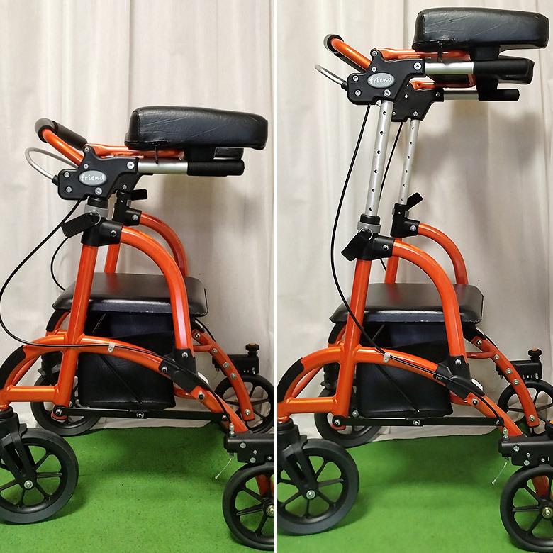 中古 歩行器 Aランク ウェルパートナーズ フレンド WF-1 歩行車