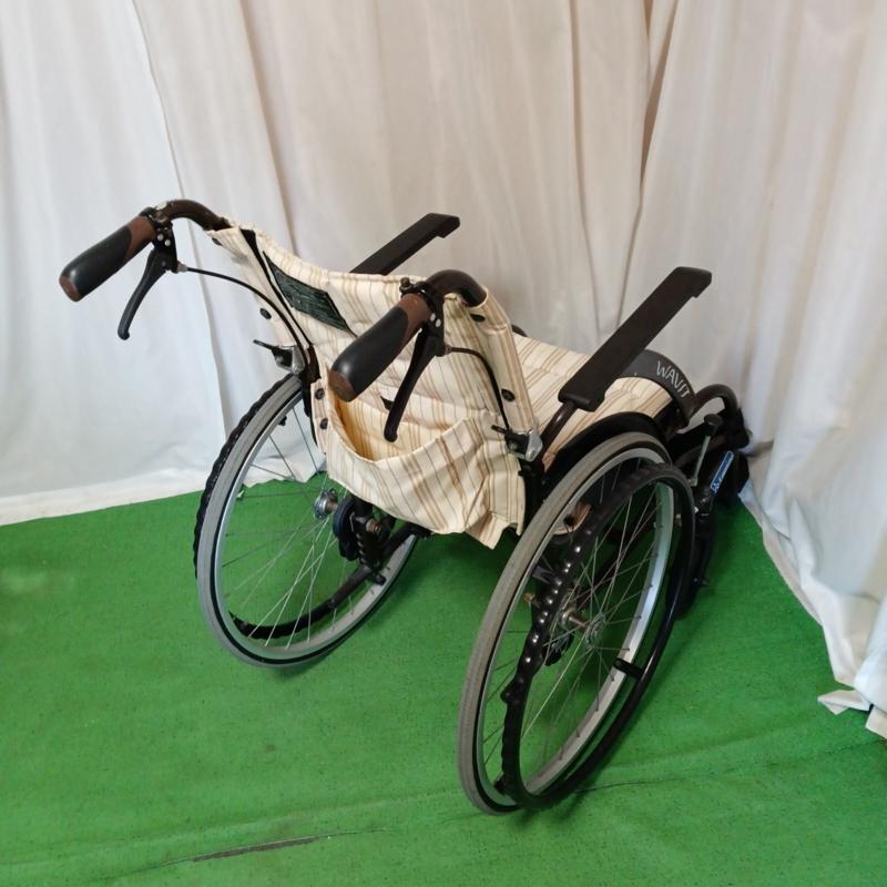 カワムラサイクル 自走用 ノーパンクタイヤ 次世代型車椅子 WAVIT