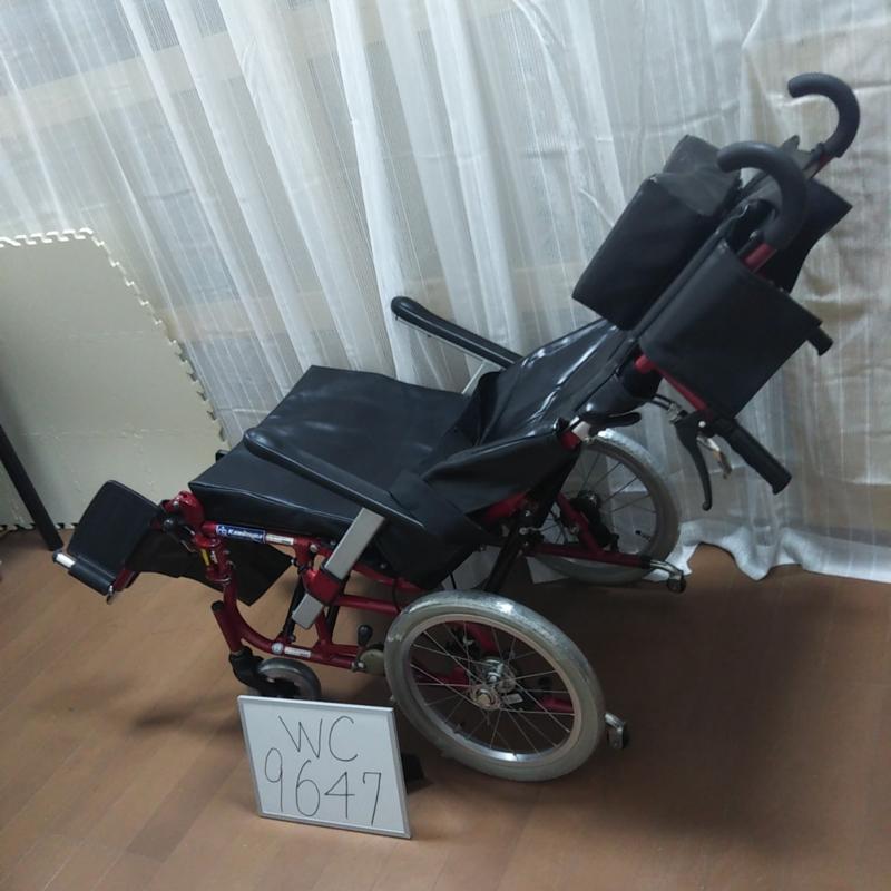 リクライニング 車椅子 カワムラ KPF16-40-LO-N 品 番・リクライニング車椅子 KPF16-40-Lo-N