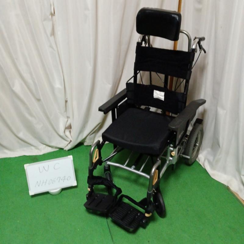 中古 日進医療器 介助用車椅子