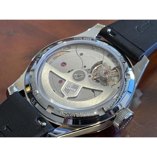 オリス 腕時計 ORIS 自社キャリバー400 驚愕の5日間パワーリザーブ 腕時計 Oris Big Crown ビッグクラウンポインターデイトキャリバー403 38mm メンズサイズ｜yuubido-oyabu｜09