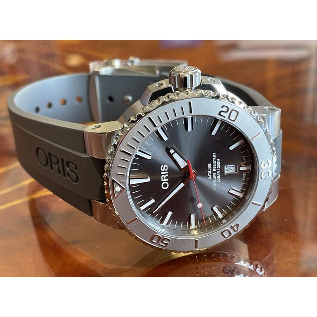 AQUIS オリス 腕時計 ORIS アクイス デイト レリーフ 73377304153 正規