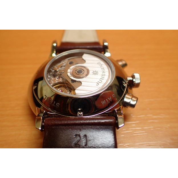 ユンハンス 腕時計 マイスター クロノスコープ 自動巻クロノグラフ 腕時計 meister chronoscope 40.7mm 027 4120 01 正規商品｜yuubido-oyabu｜08