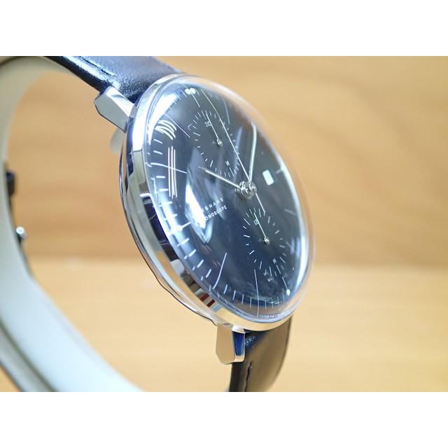 ユンハンス 腕時計 マックスビル バイユンハンス 腕時計 MAX BILL BY JUNGHANS Chronoscope 40mm マックスビル クロノスコープ 027 4601 00 正規商品｜yuubido-oyabu｜02