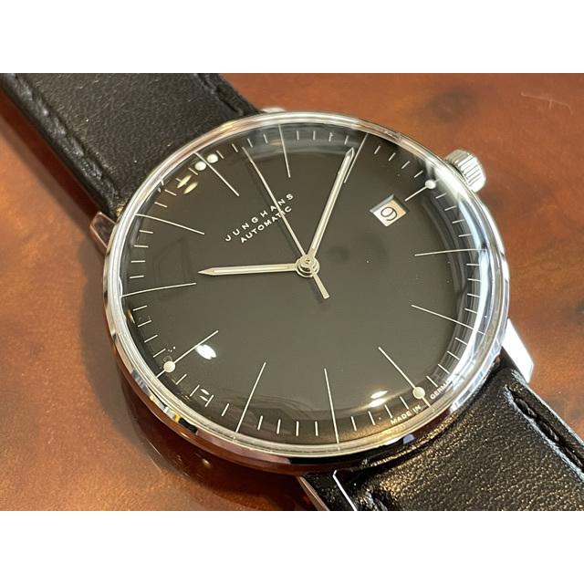 ユンハンス 腕時計 マックスビル バイユンハンス 腕時計 MAX BILL BY JUNGHANS Automatic 38mm マックスビル オートマチック 027 4701 00 正規商品｜yuubido-oyabu｜03