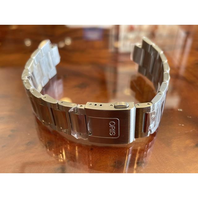 オリス 腕時計 ORIS ウイリアムズ 専用 24mm ステンレススチールスレスレット ストラップ 腕時計 ベルト バンドの画像