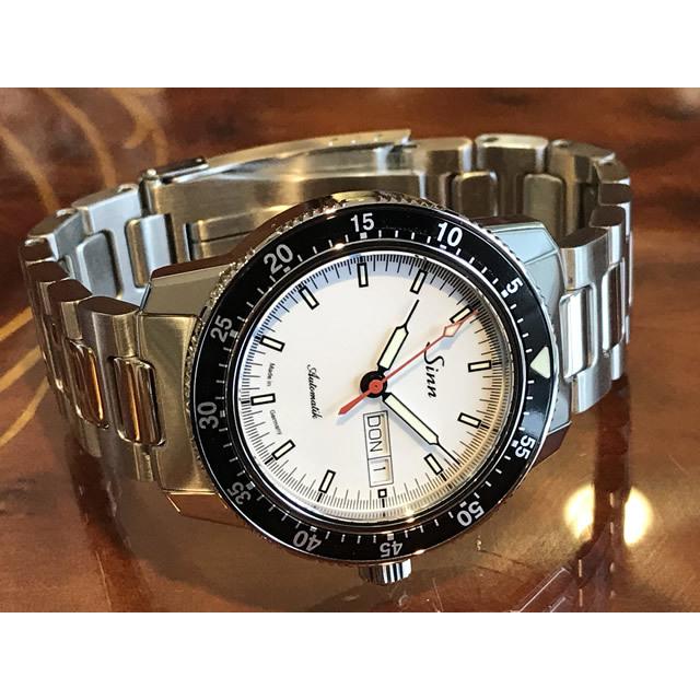 Sinn ジン 腕時計 104.ST.SA.IW.RS.M ステンレススチール Sinn ジン 腕時計 104.ST.SA.IW.RS.M ステンレススチール