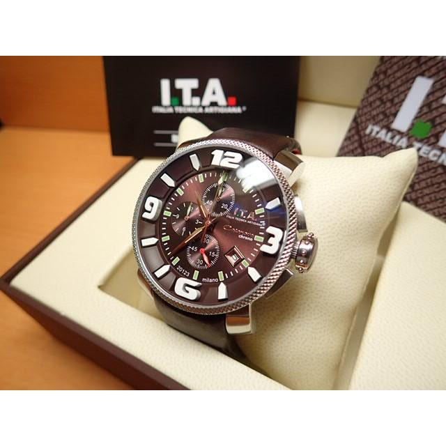 ITA 腕時計 アイティーエー Casanova chrono カサノバ・クロノ ブラウン文字盤 正規商品 Ref.12.70.19