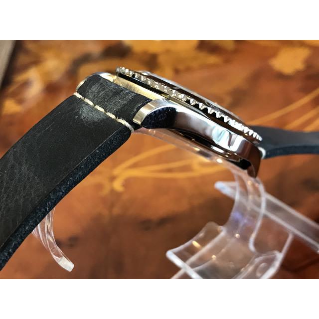 ダボサ 腕時計 DAVOSA Ternos Sixties 自動巻 機械式 テルノス シックスティズ 161.525.45 ブルー/レザー メンズ 40mm 正規輸入品の画像
