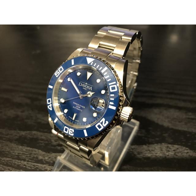 ダボサ 腕時計 DAVOSA Ternos 自動巻 機械式 ダイバー 腕時計 161.555.40 メンズ 40mm 正規輸入品の画像