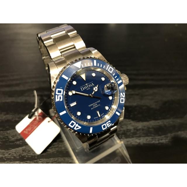 ダボサ 腕時計 DAVOSA Ternos 自動巻 機械式 ダイバー 腕時計 161.555.40 メンズ 40mm 正規輸入品の画像