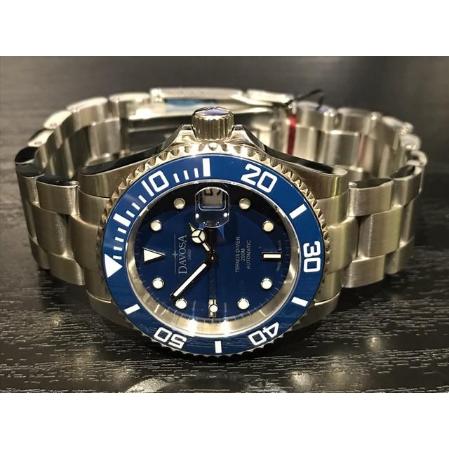 ダボサ 腕時計 DAVOSA Ternos 自動巻 機械式 ダイバー 腕時計 161.555.40 メンズ 40mm 正規輸入品の画像