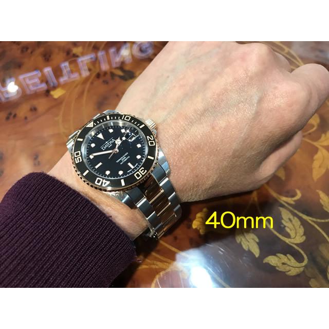 ダボサ 腕時計 DAVOSA Ternos PVD ローズゴールド 自動巻 機械式 ダイバー 腕時計 161.555.65 9827037 メンズ 40mm 正規輸入品の画像
