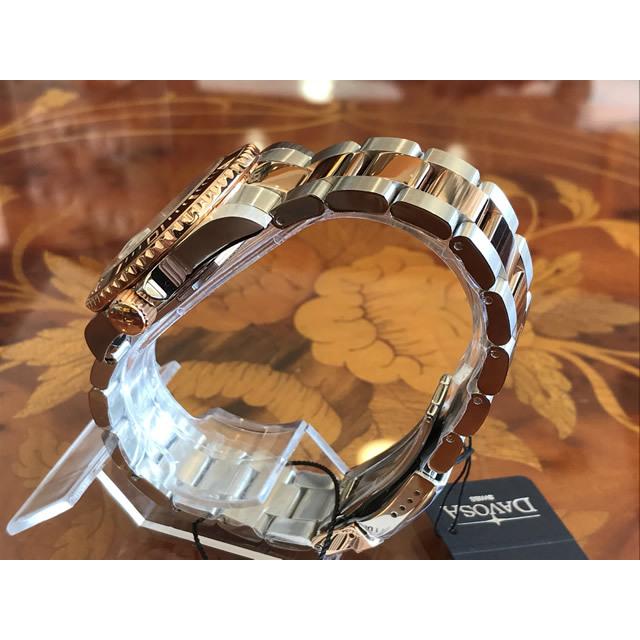 ダボサ 腕時計 DAVOSA Ternos PVD ローズゴールド 自動巻 機械式 ダイバー 腕時計 161.555.65 9827037 メンズ 40mm 正規輸入品の画像