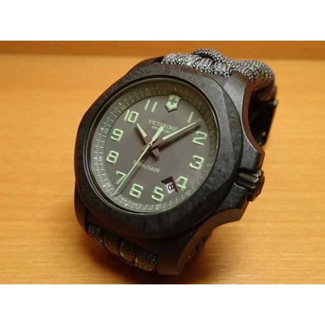 Victorinox ビクトリノックス 腕時計 I N O X イノックス カーボン I N O X Carbon 43mm 241861 グレー文字盤 正規販売店商品 241861 優美堂 通販 Yahoo ショッピング