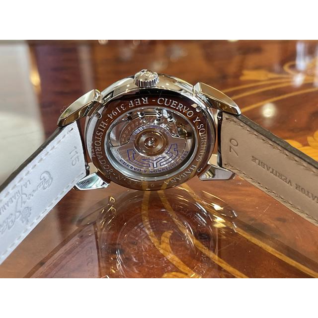クエルボ・イ・ソブリノス 腕時計  ヒストリアドール ダブルオラ 正規商品 Ref.3194D-1T クエルボ・イ・ソブリノス 無金利分割も可能です｜yuubido-oyabu｜08