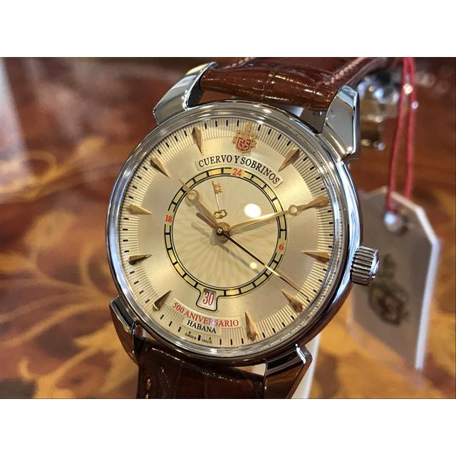 クエルボ・イ・ソブリノス（CUERVO Y SOBRINOS） 腕時計 世界限定本数