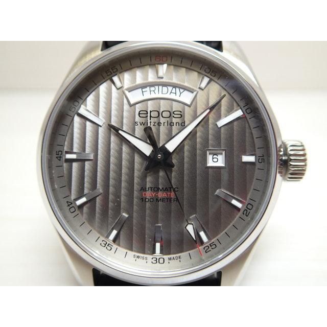 エポス 腕時計 EPOS 自動巻き デイデイトつき passion パッションシリーズ 3402SL 43mm