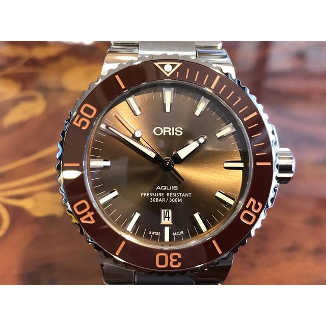 AQUIS オリス 腕時計 ORIS アクイス デイト 73377304152M メタル 