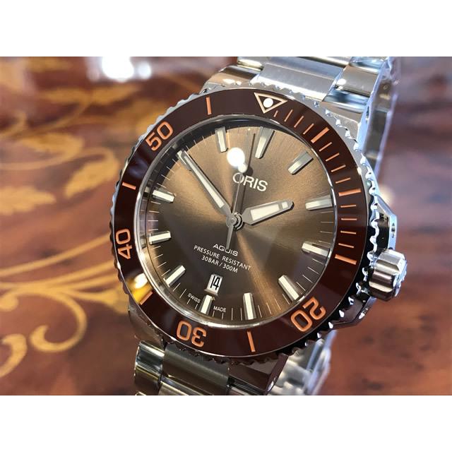 AQUIS オリス 腕時計 ORIS アクイス デイト 73377304152M メタル