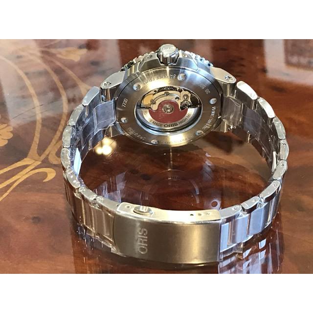 AQUIS オリス 腕時計 ORIS アクイス デイト 73377304157M メタル