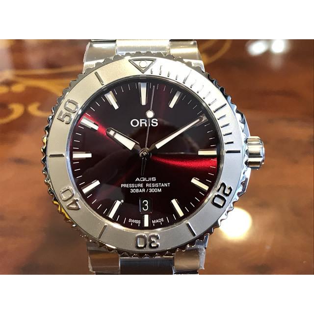 AQUIS オリス 腕時計 ORIS アクイス デイト 73377664158M 41.5mm 送料